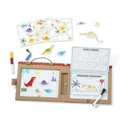 Melissa & Doug Natural Play - Play, Draw, Create Reusable Kit - Dinosaurs 31321